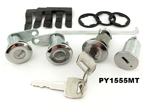 67-69 Mustang Full Lock Set